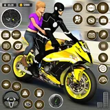 SuperHero Bike Taxi icon