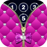Diamond Zipper Lock Screen icon