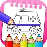 Vehicles Drawing Book icon