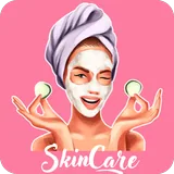 Skin Care: face and hair icon