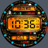Bunker Tech Digital watch face icon
