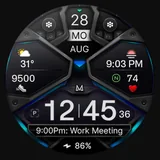MD326 3D Modern Watch Face icon
