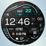 MD340 Digital watch face icon