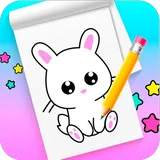How to draw cute animals step by step icon