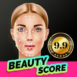 Face beauty score calculator icon