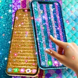 Glitter live wallpaper icon