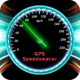 GPS Speedometer and Coordinates icon