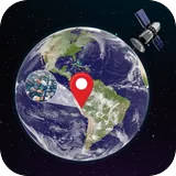 Earth Map Satellite: View icon