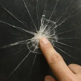 Cracked screen prank icon
