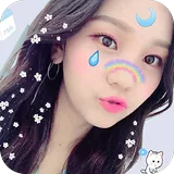 Live Face Sticker Sweet Camera icon