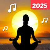 Meditation relaxing music icon