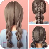 Hairstyles for long hair icon