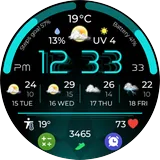 Plasma Flow Full Watch Face icon