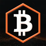 Bitcoin miner BTC cloud mining icon