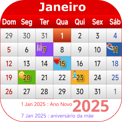 Brasil Calendário icon
