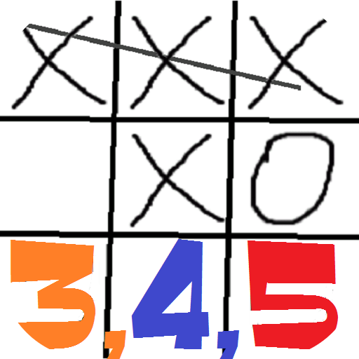 Tic-tac-toe 3–4–5 icon