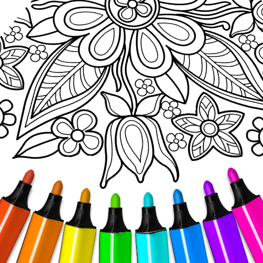 Mandala Coloring Book icon