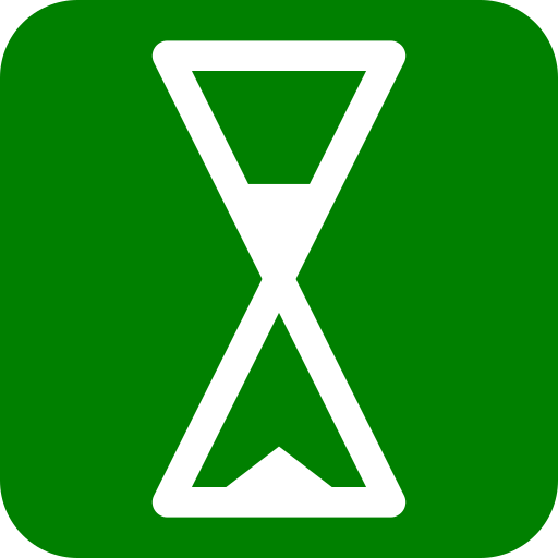 Hourglass 3D icon