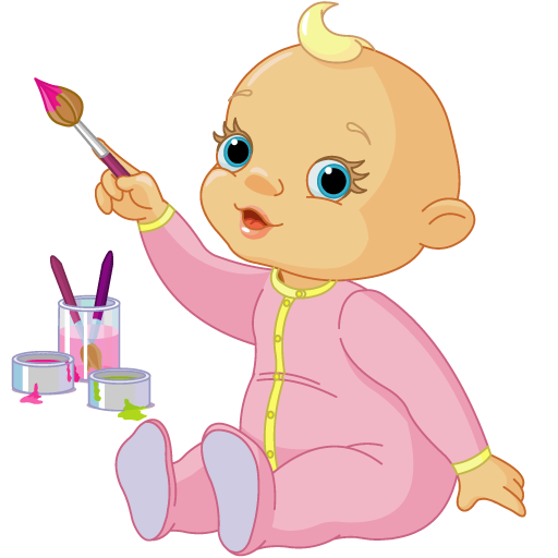 Just draw for kids icon