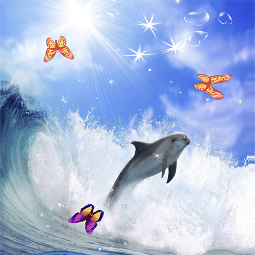 3D Dolphin Live Wallpapers icon