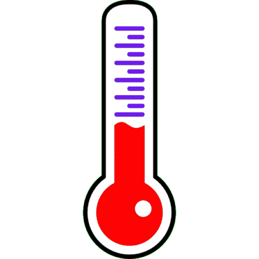 Smart thermometer icon