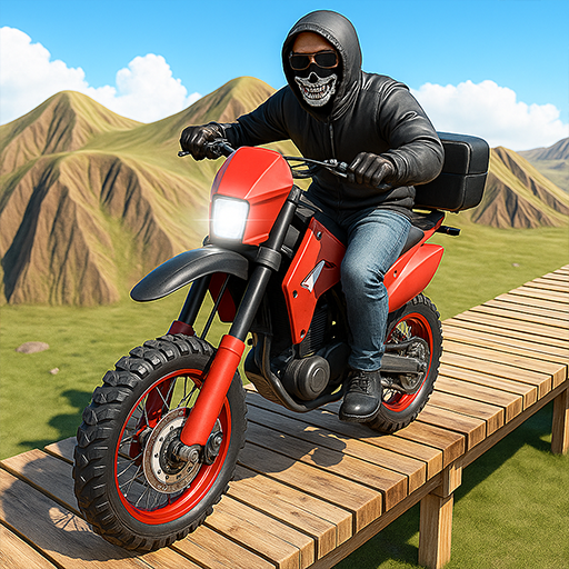 Bike racing mania icon